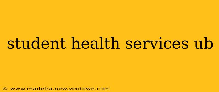 student health services ub
