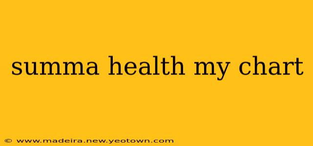 summa health my chart
