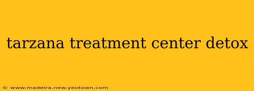 tarzana treatment center detox