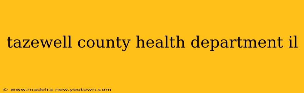 tazewell county health department il