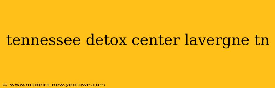 tennessee detox center lavergne tn