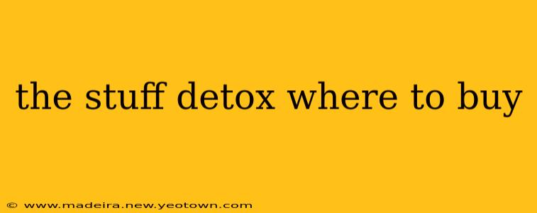 the stuff detox where to buy