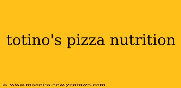 totino's pizza nutrition