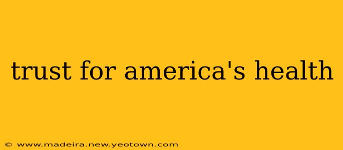 trust for america's health