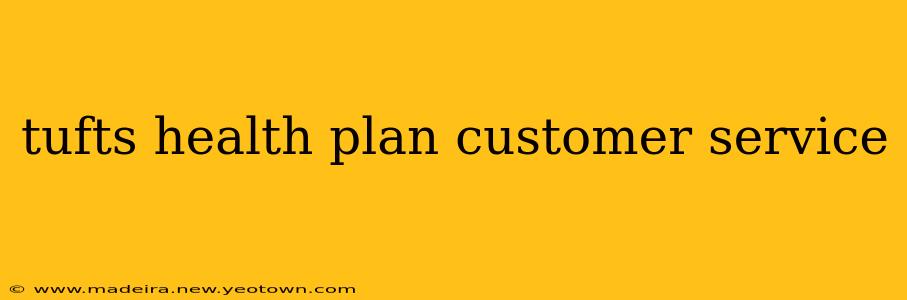 tufts health plan customer service