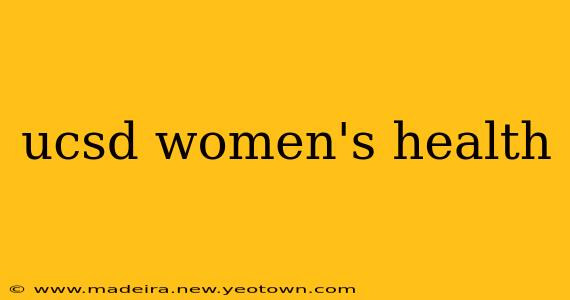 ucsd women's health