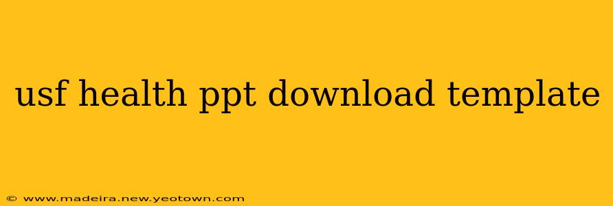 usf health ppt download template