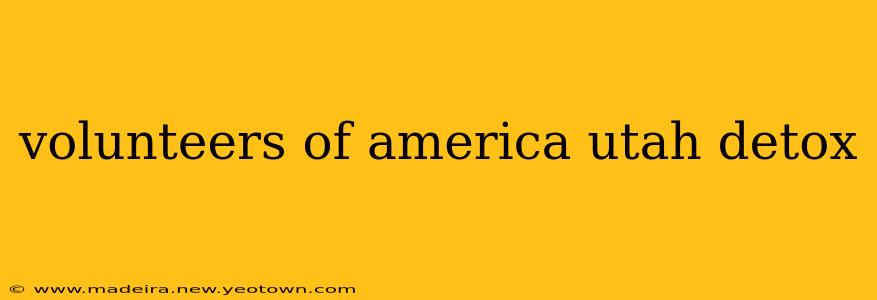 volunteers of america utah detox
