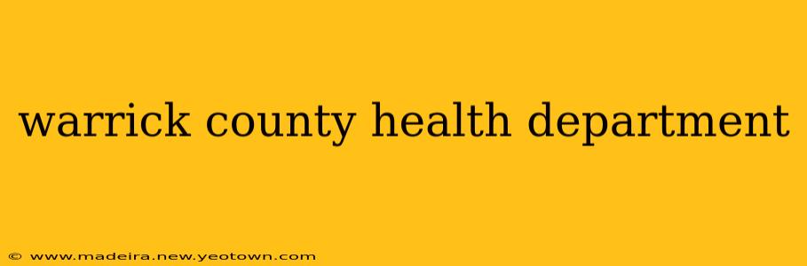 warrick county health department