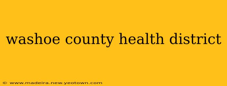 washoe county health district
