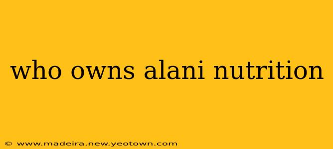 who owns alani nutrition