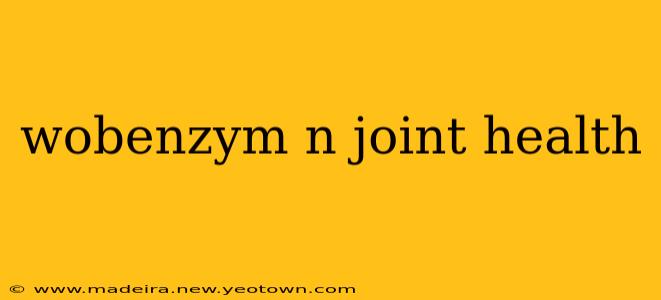 wobenzym n joint health