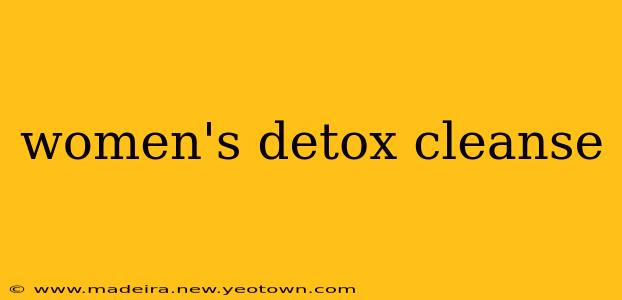 women's detox cleanse