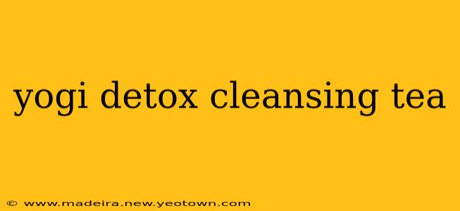 yogi detox cleansing tea