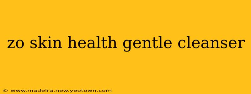 zo skin health gentle cleanser